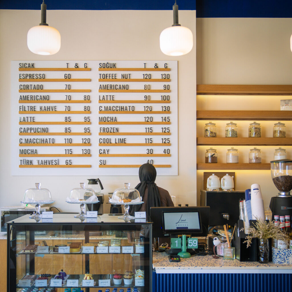 LZ24, Linz Coffee, aletheia studio, cofffe shop design, kafe tasarımı